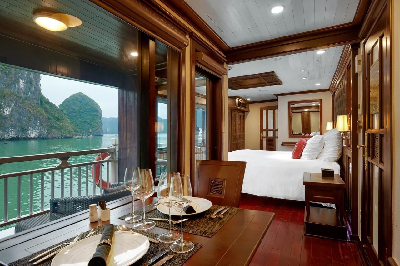 พาราไดซ์ พีค ครุยส์ Hotel ฮาลอง ภายนอก รูปภาพ